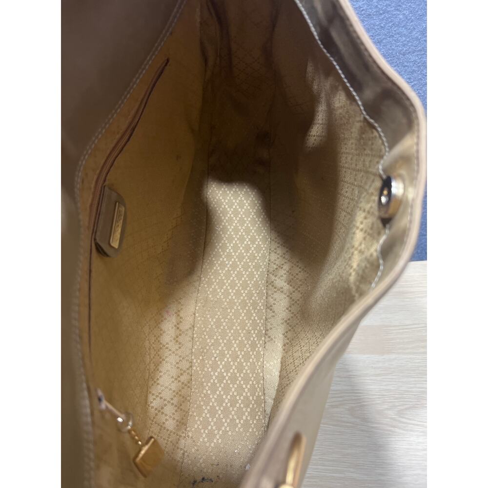Vintage 1970’s Gucci Horsebit Beige Crossbody Shoulder Bag (some flaws READ) - Picture 8 of 16